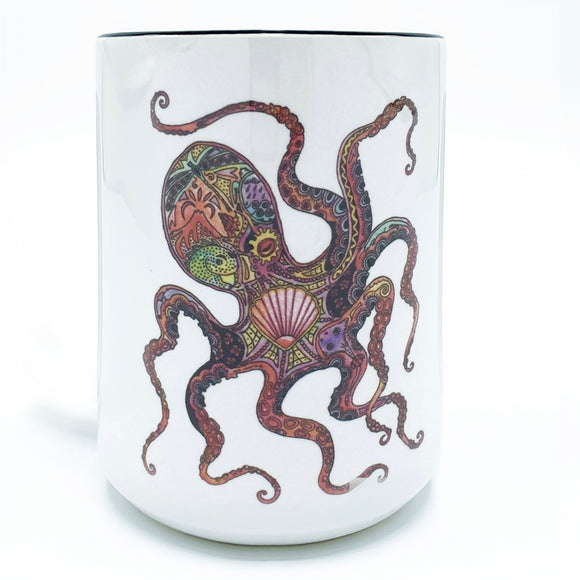 Octopus 15 oz Mug