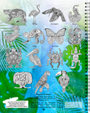 Tropical Critters Coloring Book