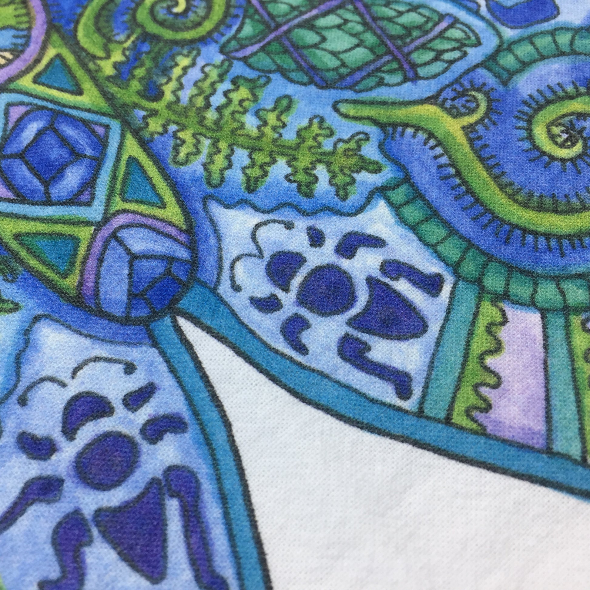 Blue Morpho Butterfly Flour Sack Towel