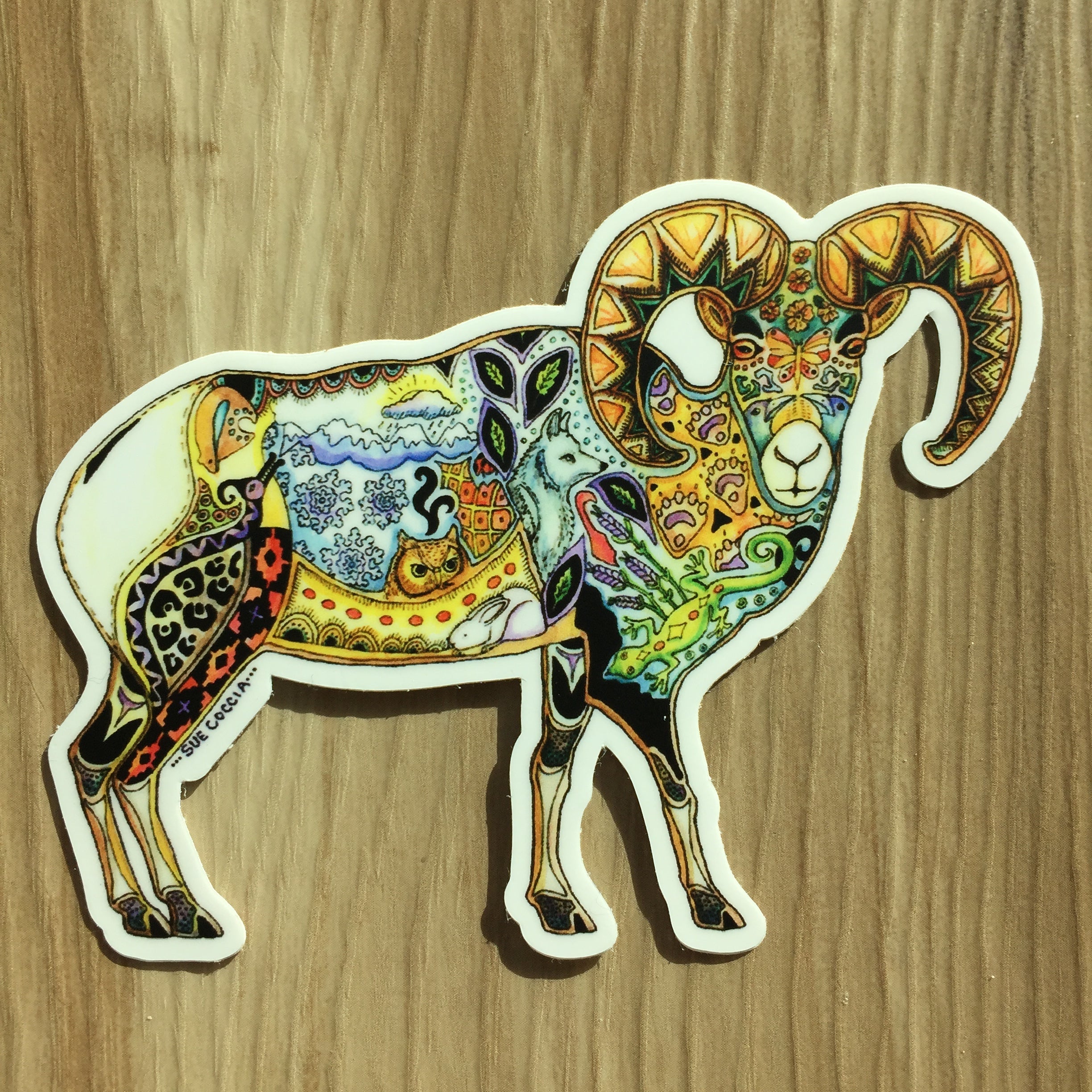 Bighorn Sheep Sticker