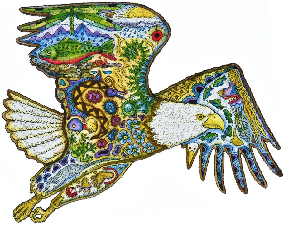 Bald Eagle Jigsaw Puzzle
