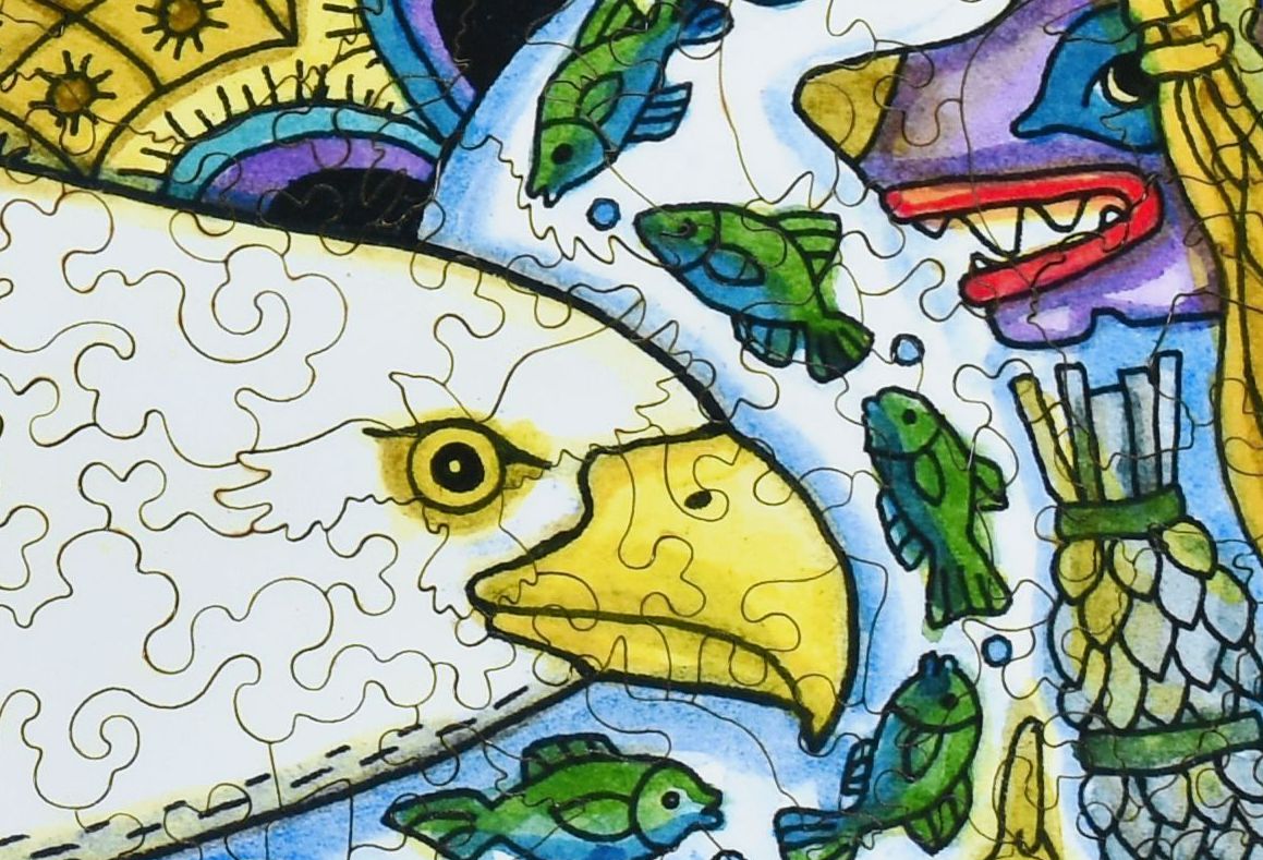 Bald Eagle Jigsaw Puzzle