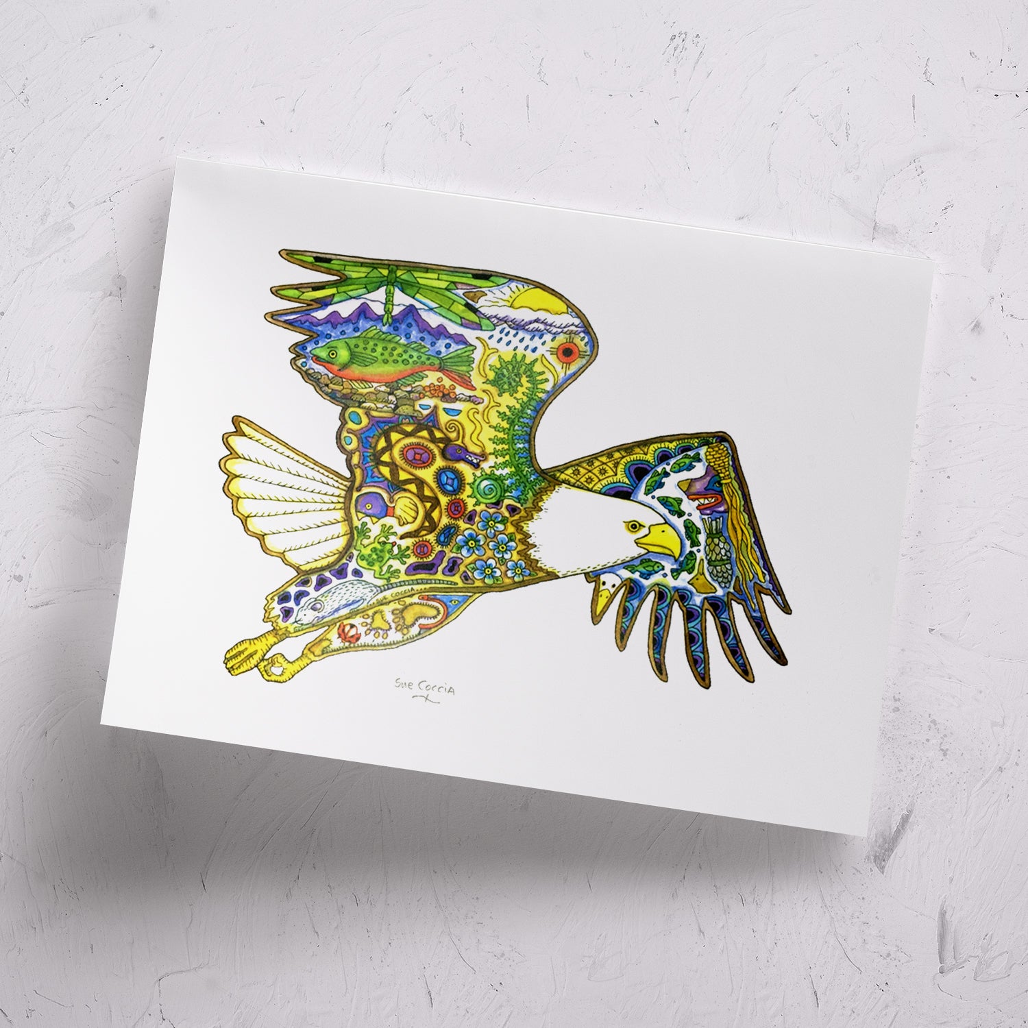 Bald Eagle Signed Print