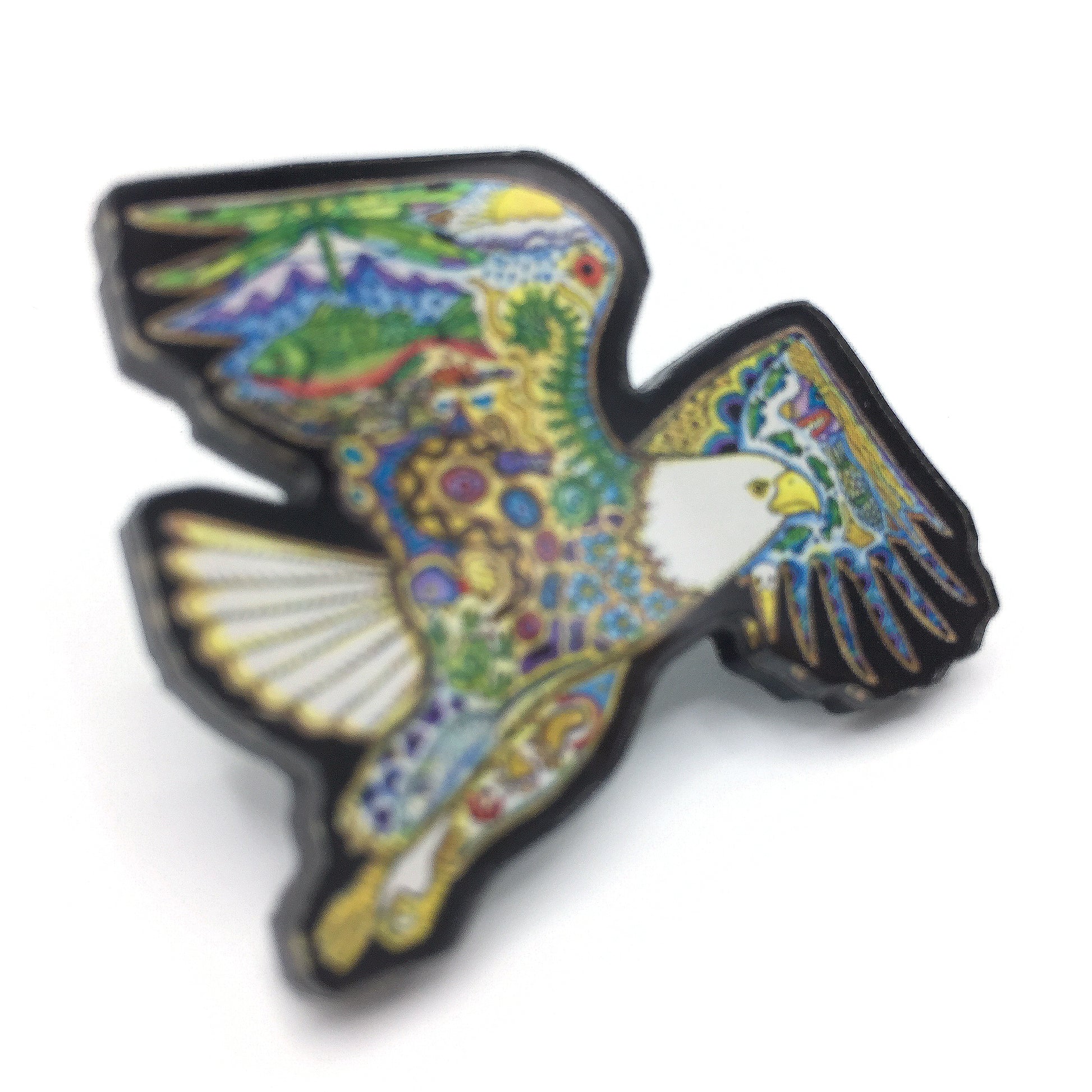 Bald Eagle Magnets, Keychains and Pins