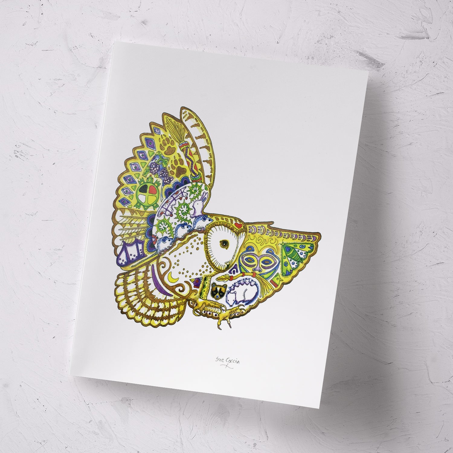 Barn Owl Signed Print