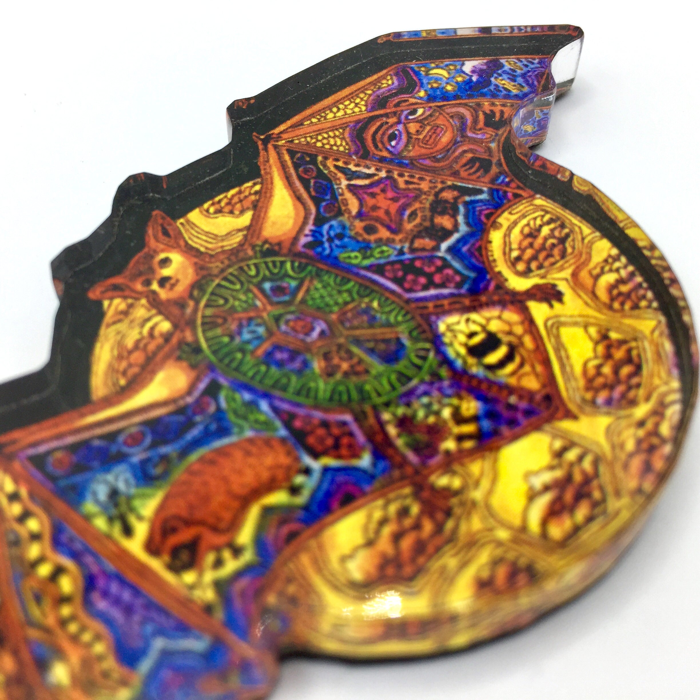 Bat Magnets, Keychains and Pins