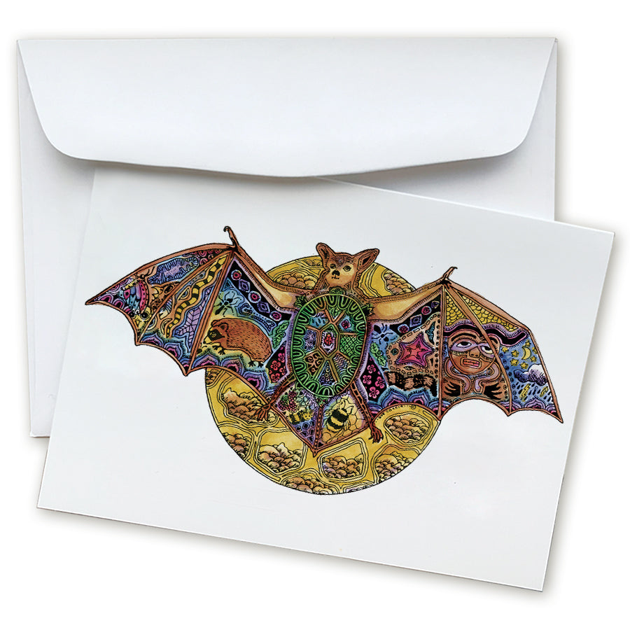 Bat Note Card