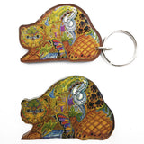 Beaver Magnets and Keychains