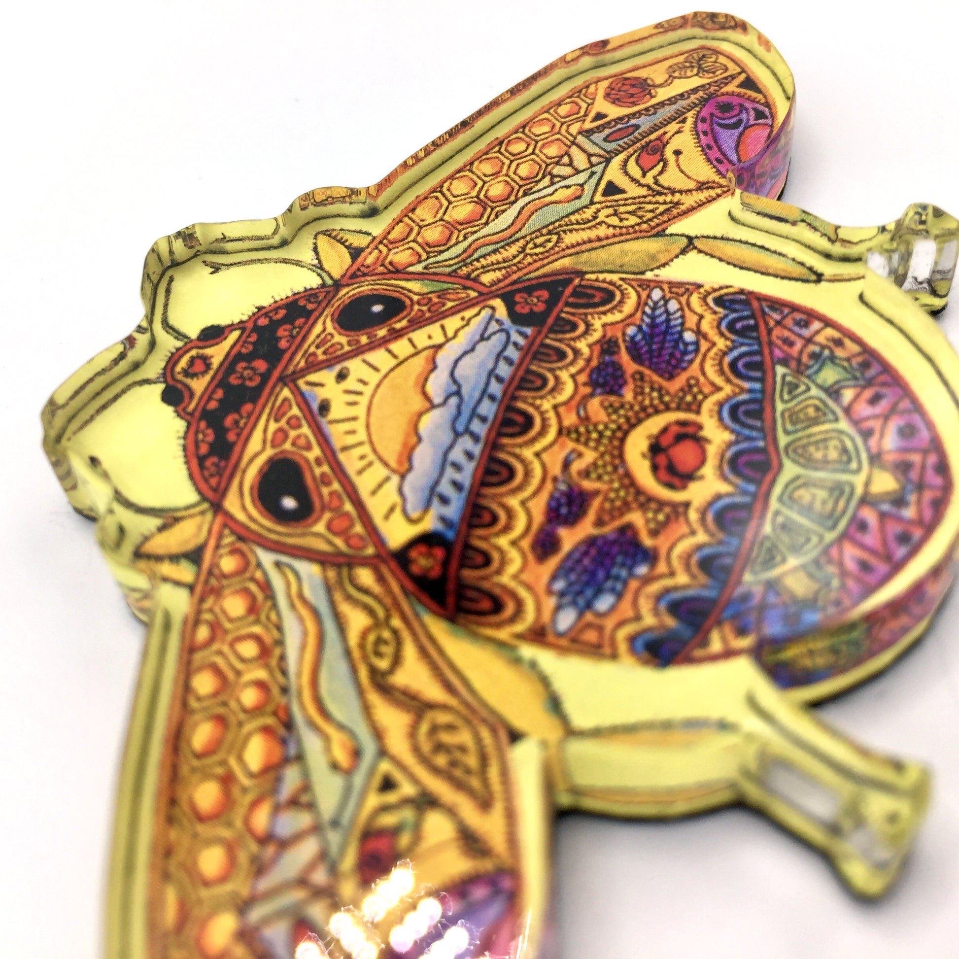 Bee Magnets, Keychains and Pins