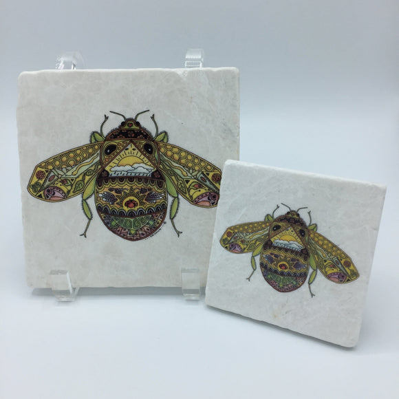 Bee Coasters and Trivets