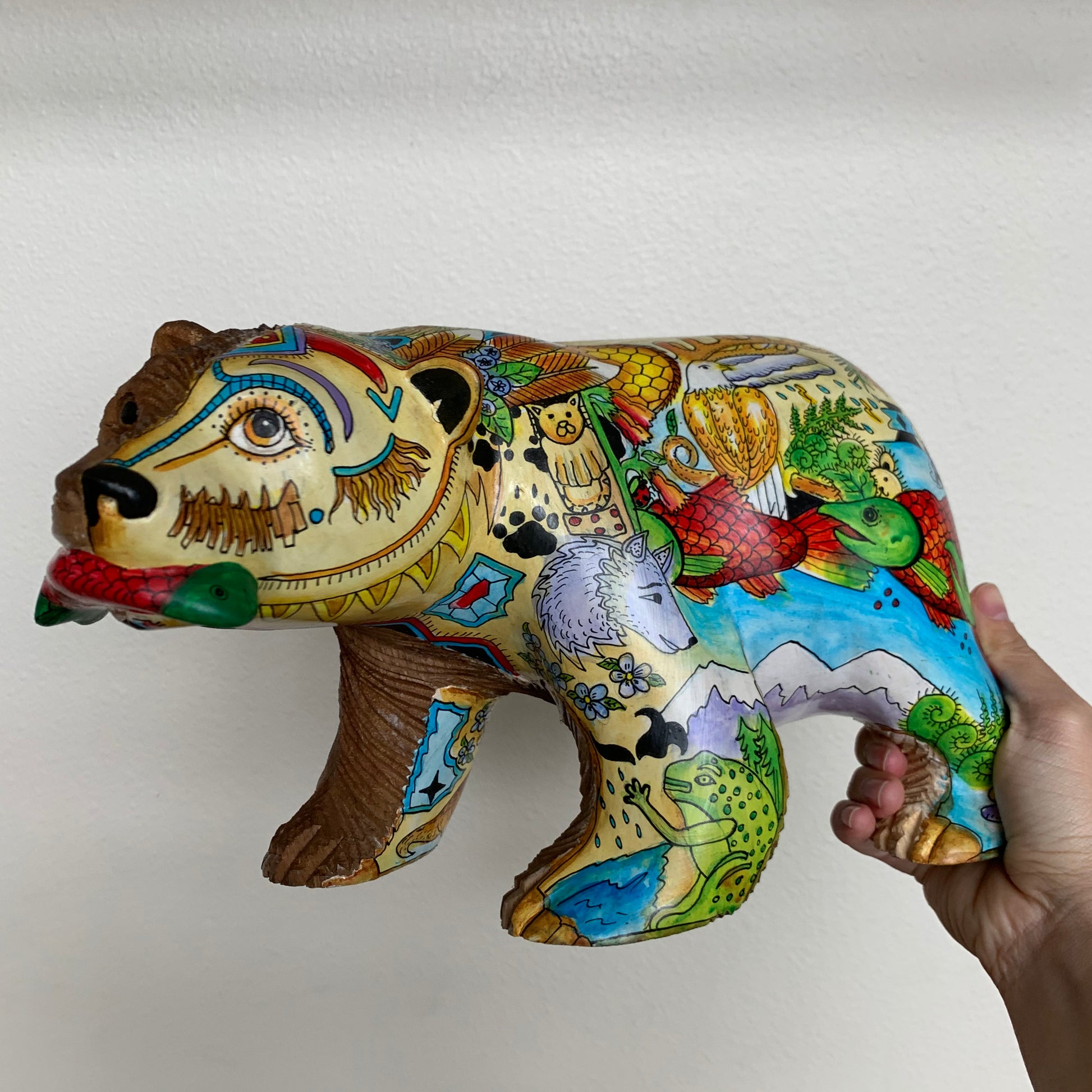 Grizzly Bear Carving (Large)