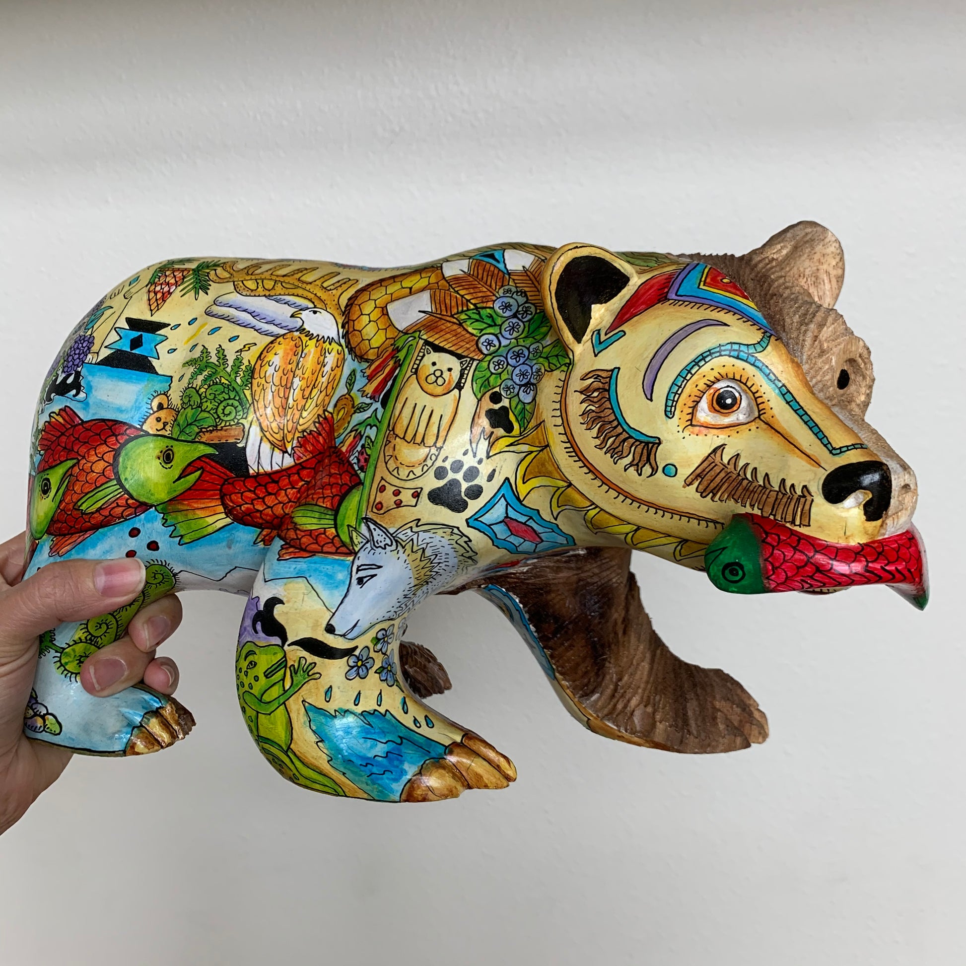 Grizzly Bear Carving (Large)