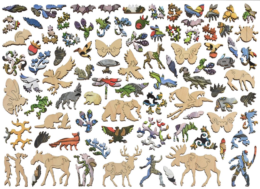 Black Bear Jigsaw Puzzle