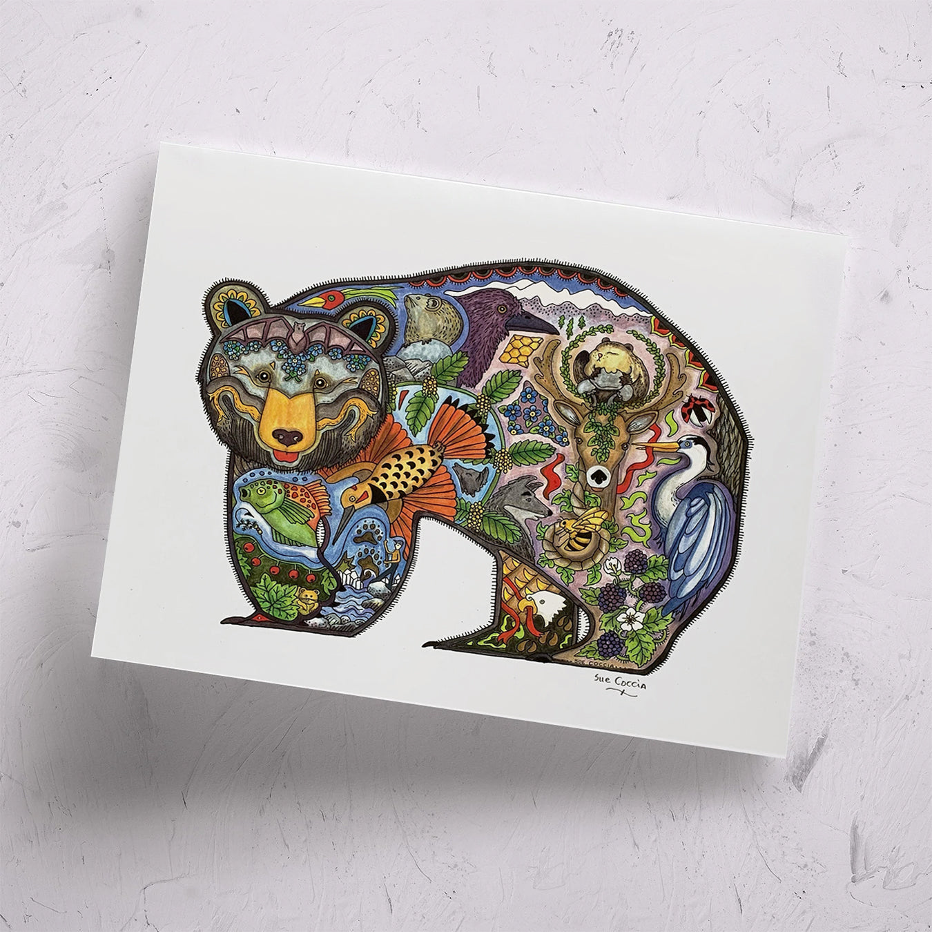 Black Bear 2 Signed Print