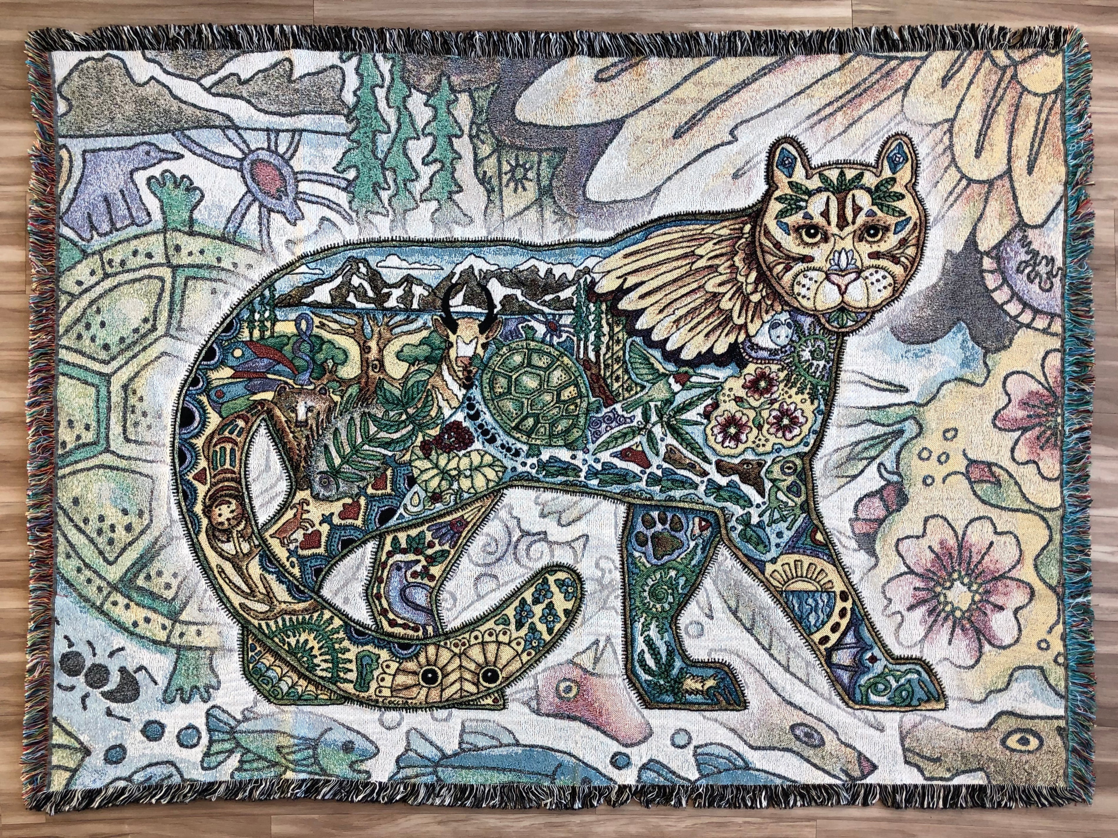 Mountain Lion Blanket