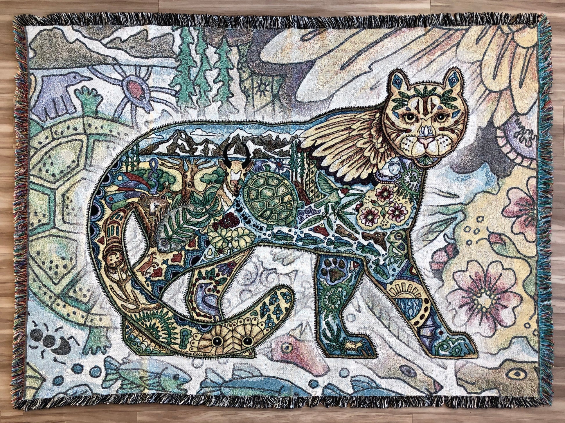 Mountain Lion Blanket