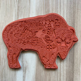 Buffalo Rubber Stamp