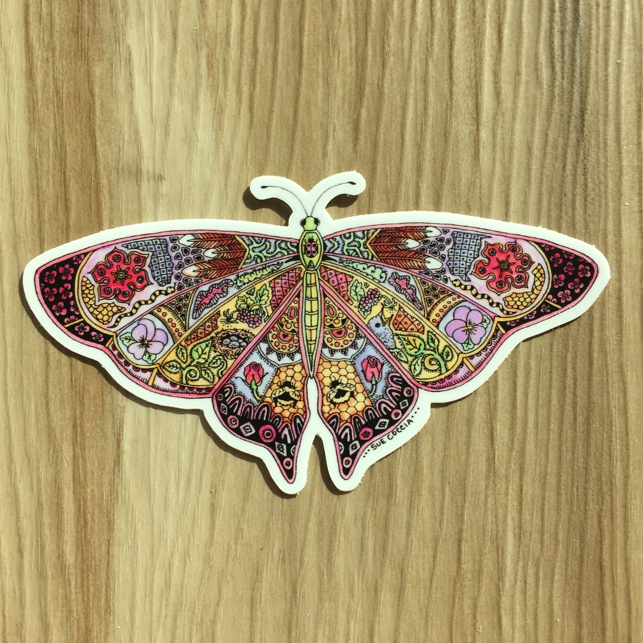 Butterfly Sticker