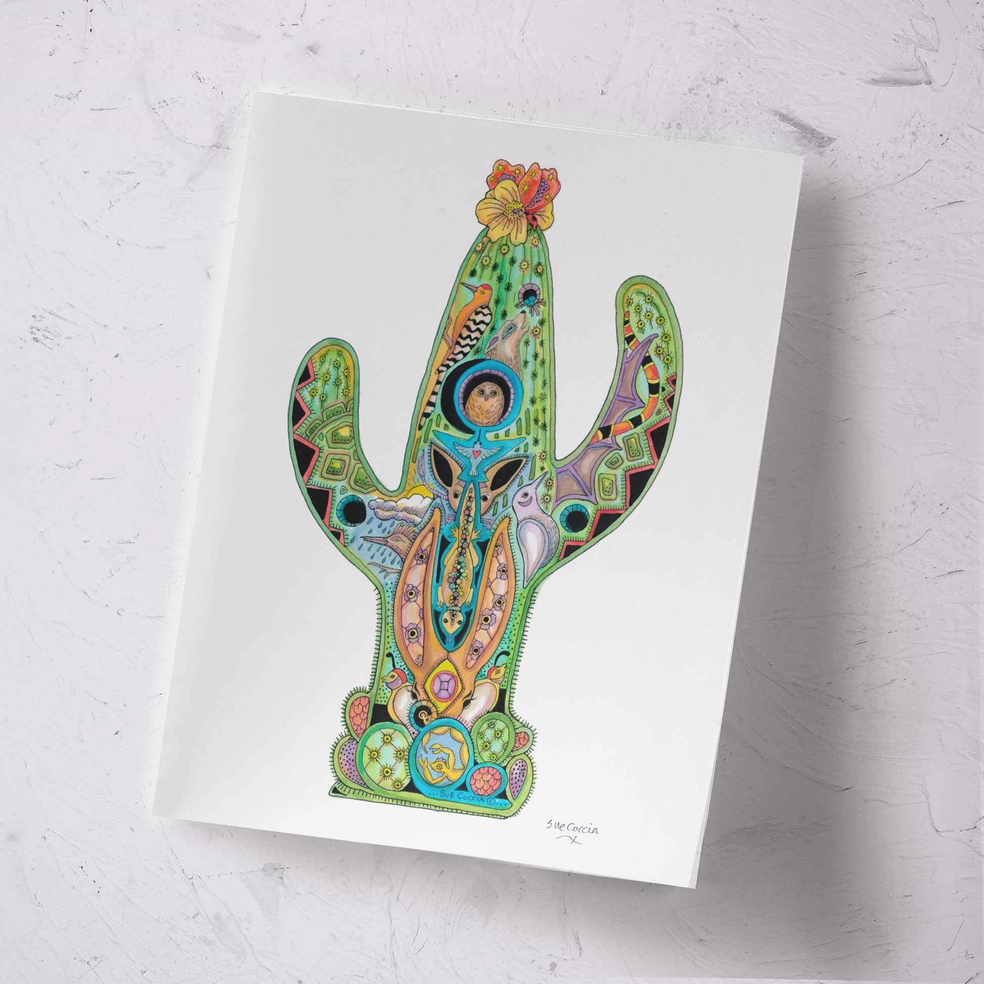 Cactus Signed Print