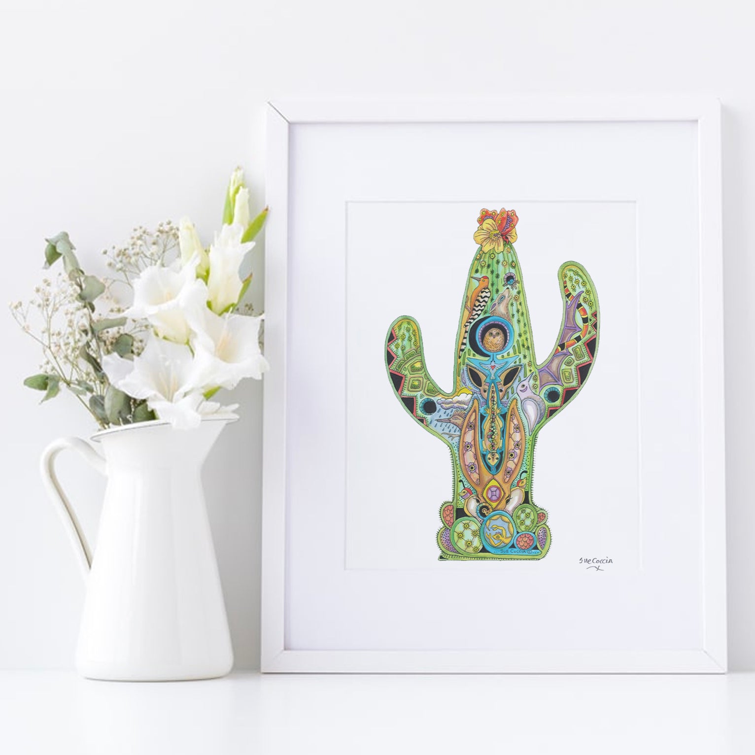 Cactus Signed Print