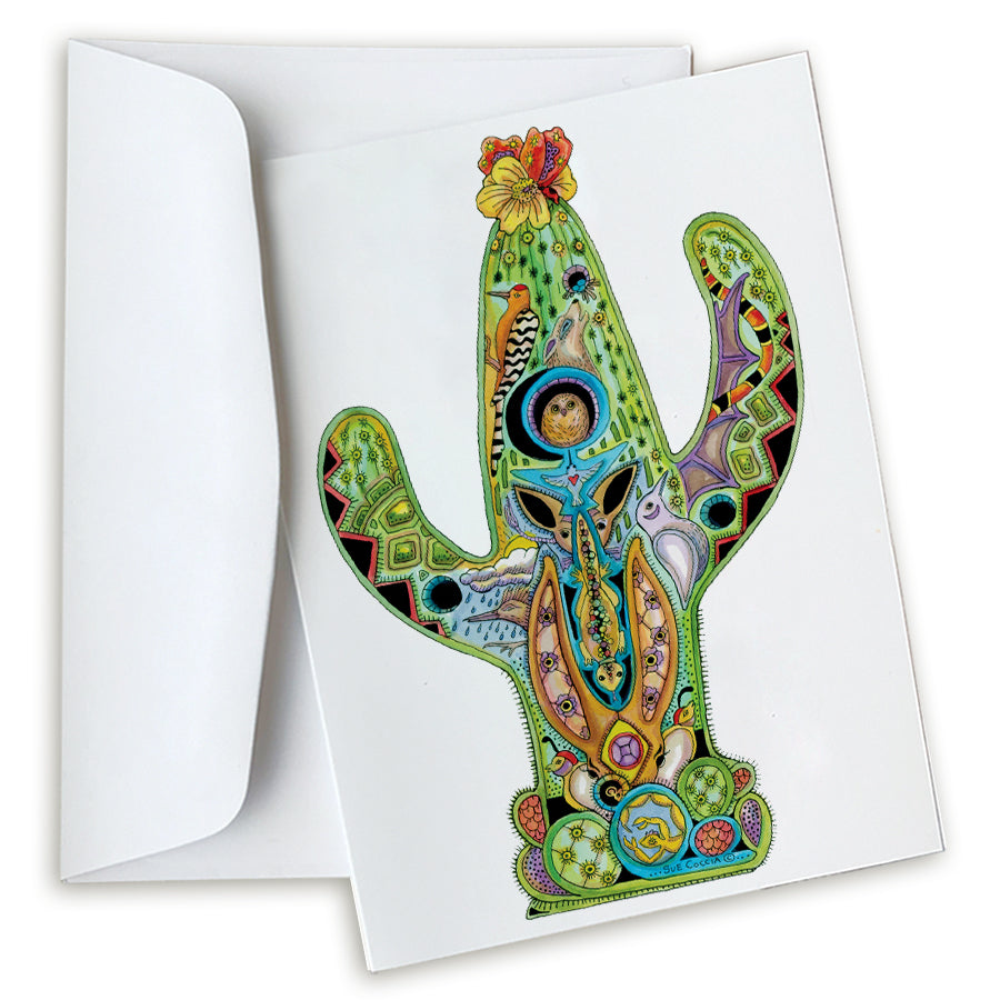 Cactus Note Card