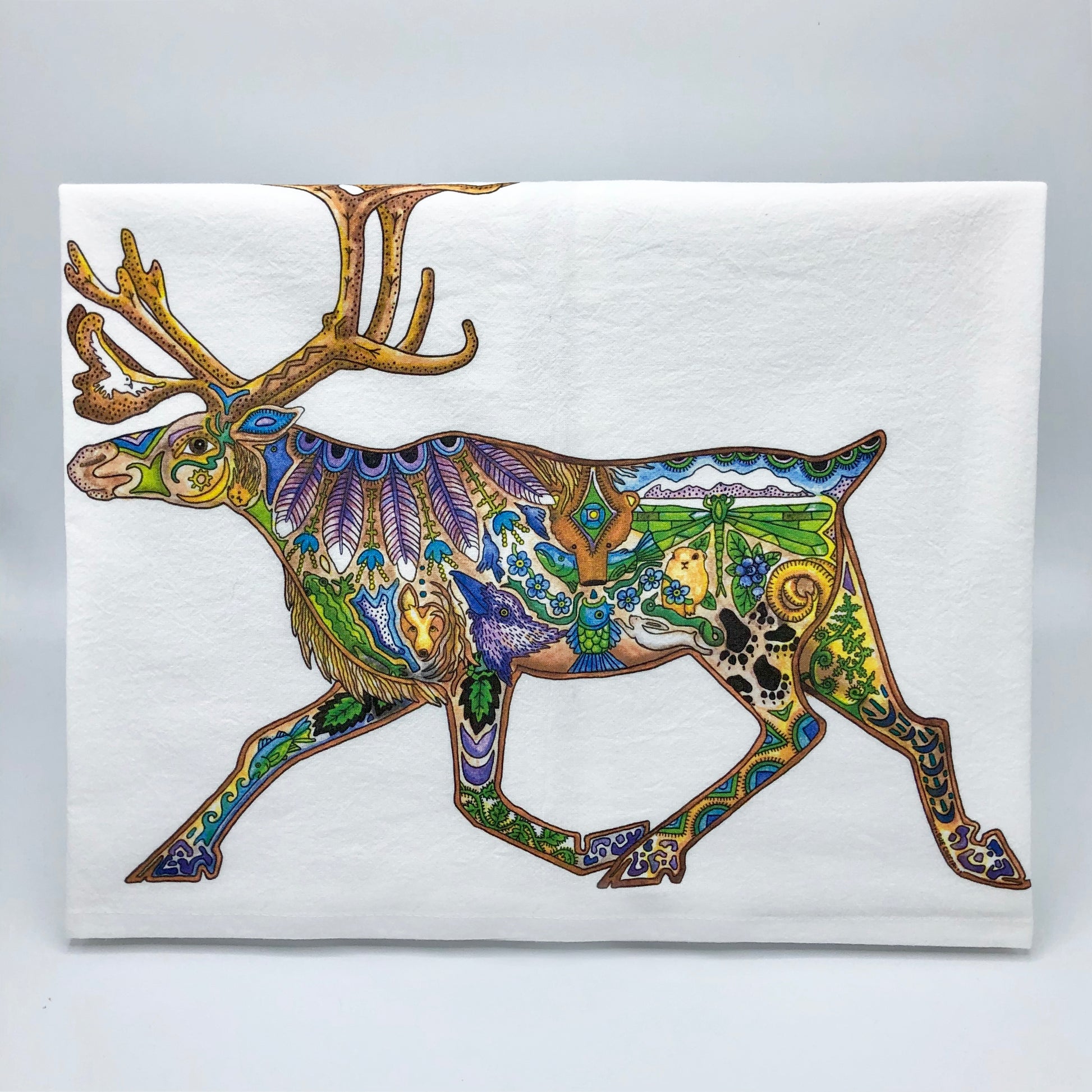 Caribou Flour Sack Towel