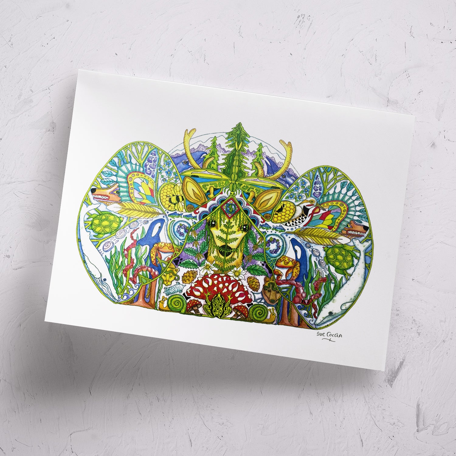 Cascadia Rainforest Signed Print