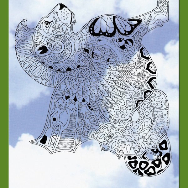 Chimera Rubber Stamp