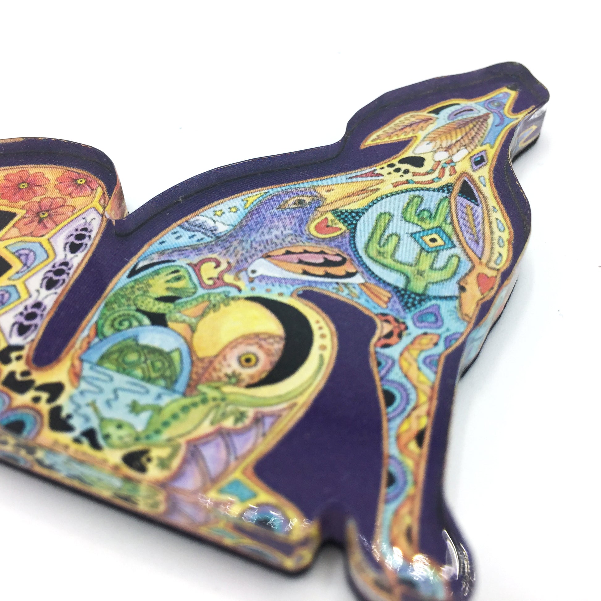 Coyote Magnets and Keychains