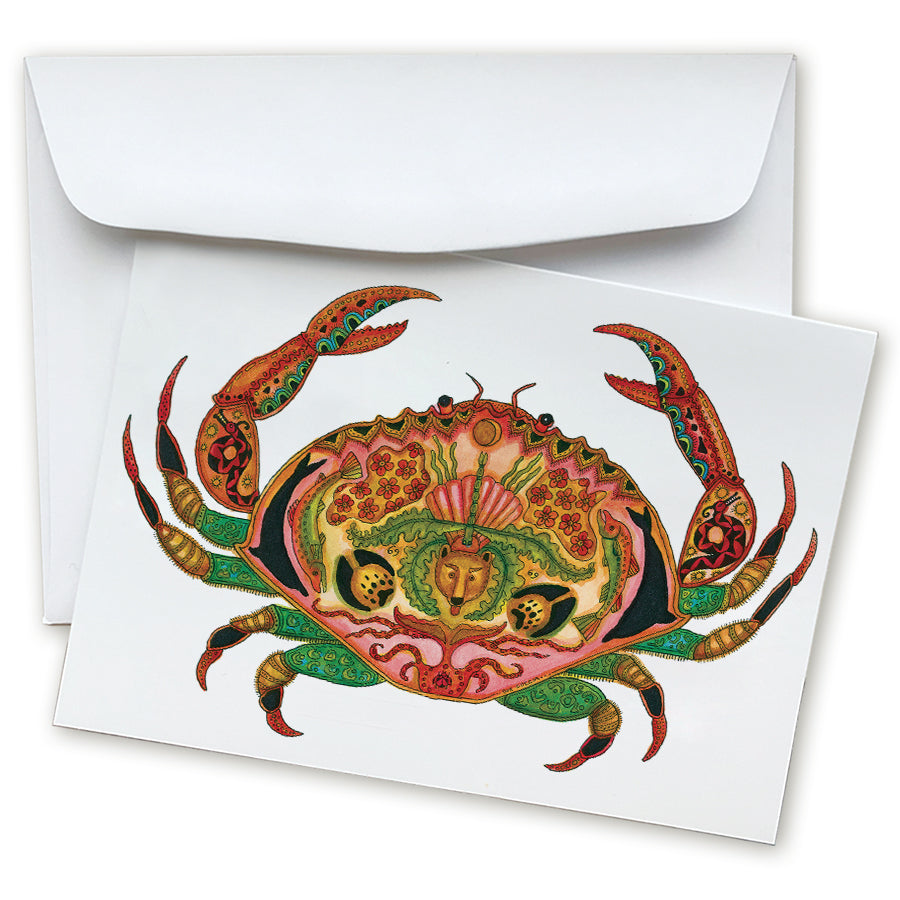 Crab Note Card