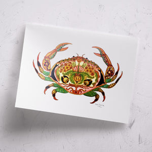 Crab Signed Print