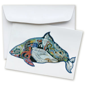Dall's Porpoise Note Card