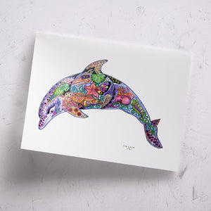Dolphin Signed Print