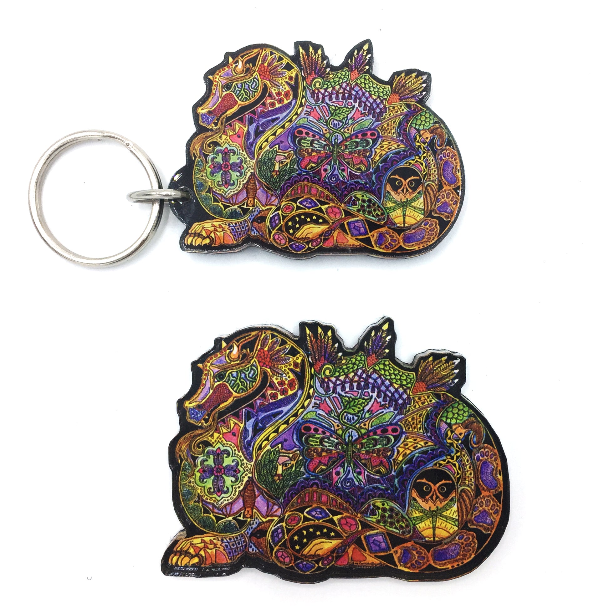 Dragon Magnets and Keychains