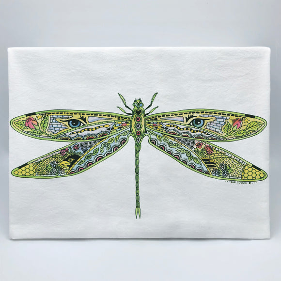 Dragonfly Flour Sack Towel