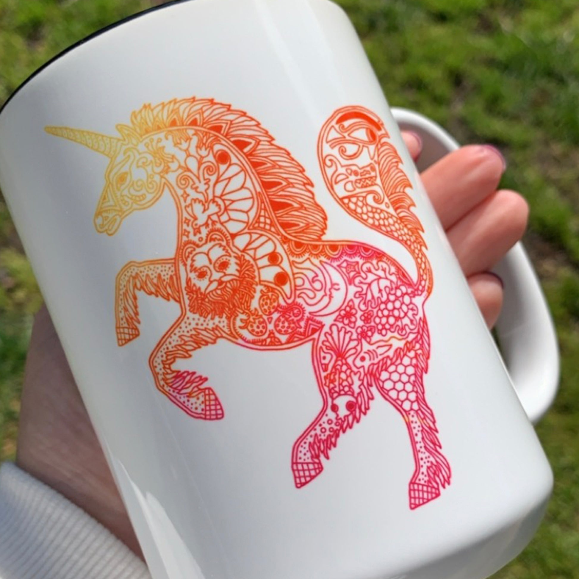 Unicorn (Rainbow) 15 oz Mug