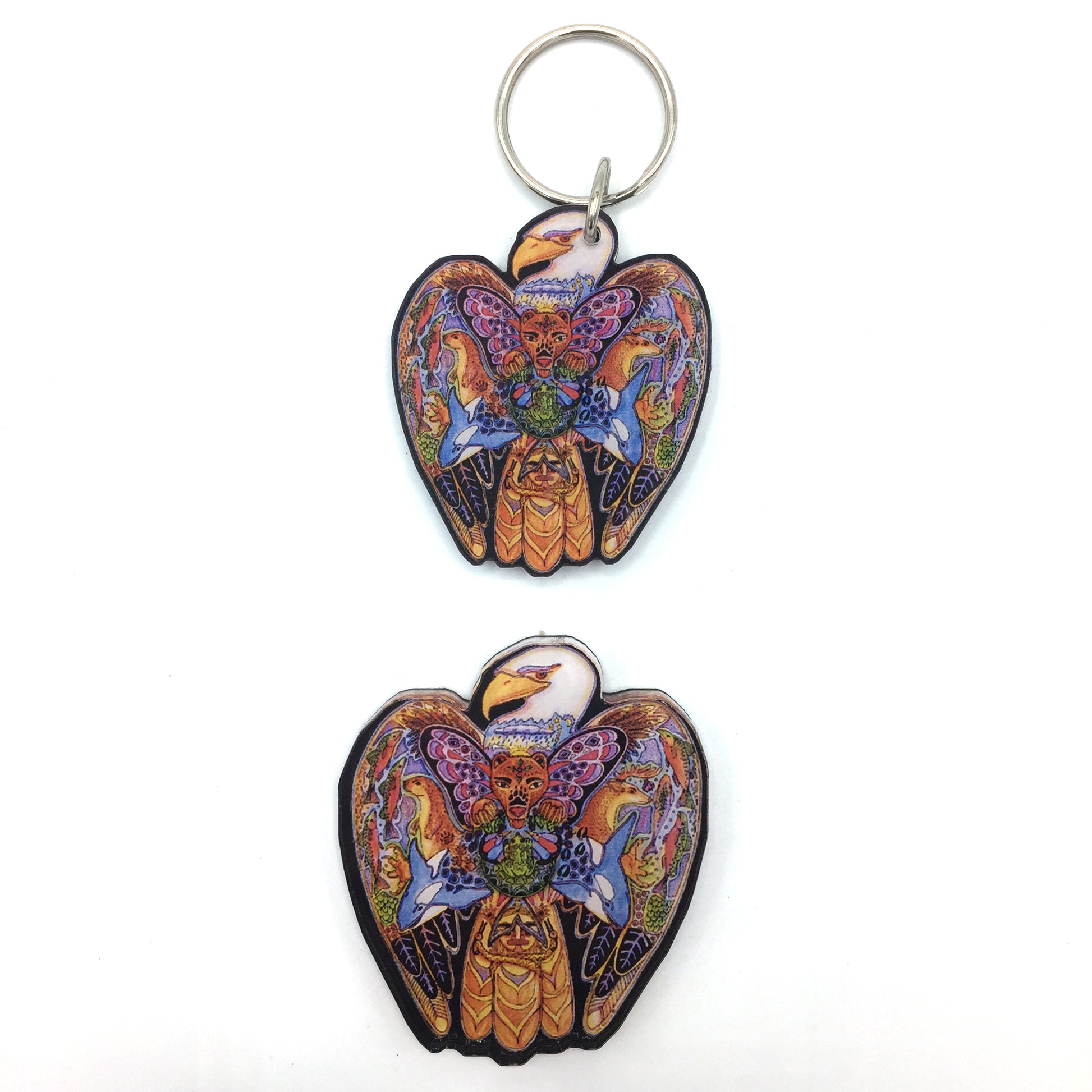 Eagle Magnets and Keychains