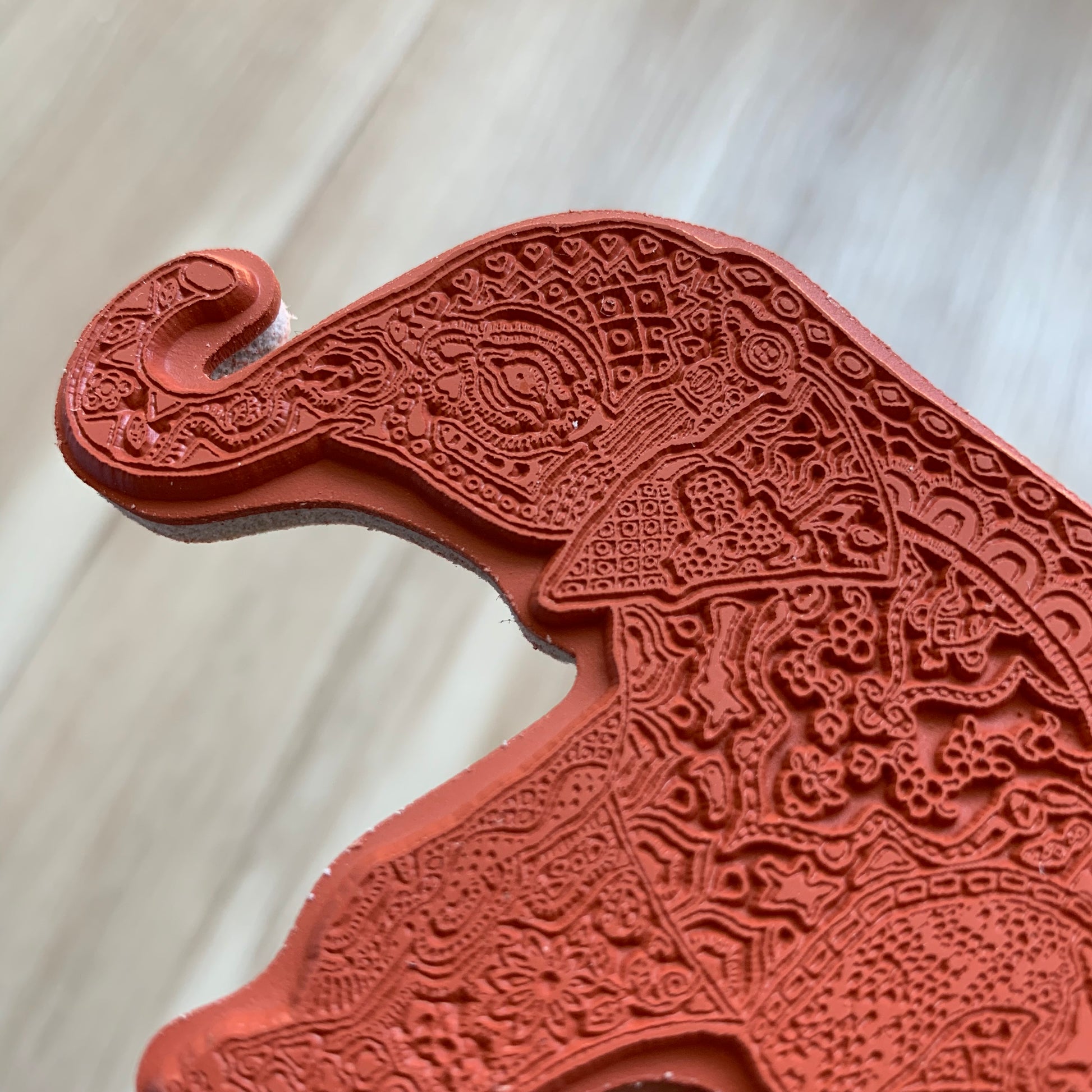 Elephant Rubber Stamp