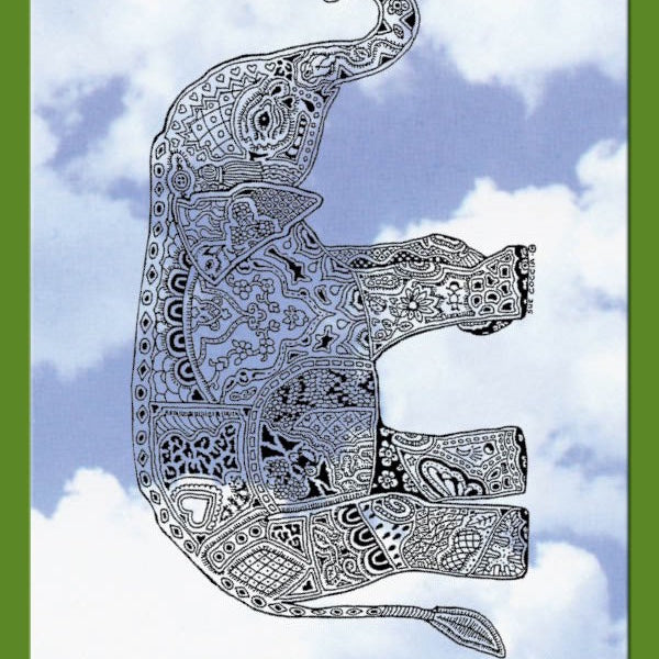 Elephant Rubber Stamp