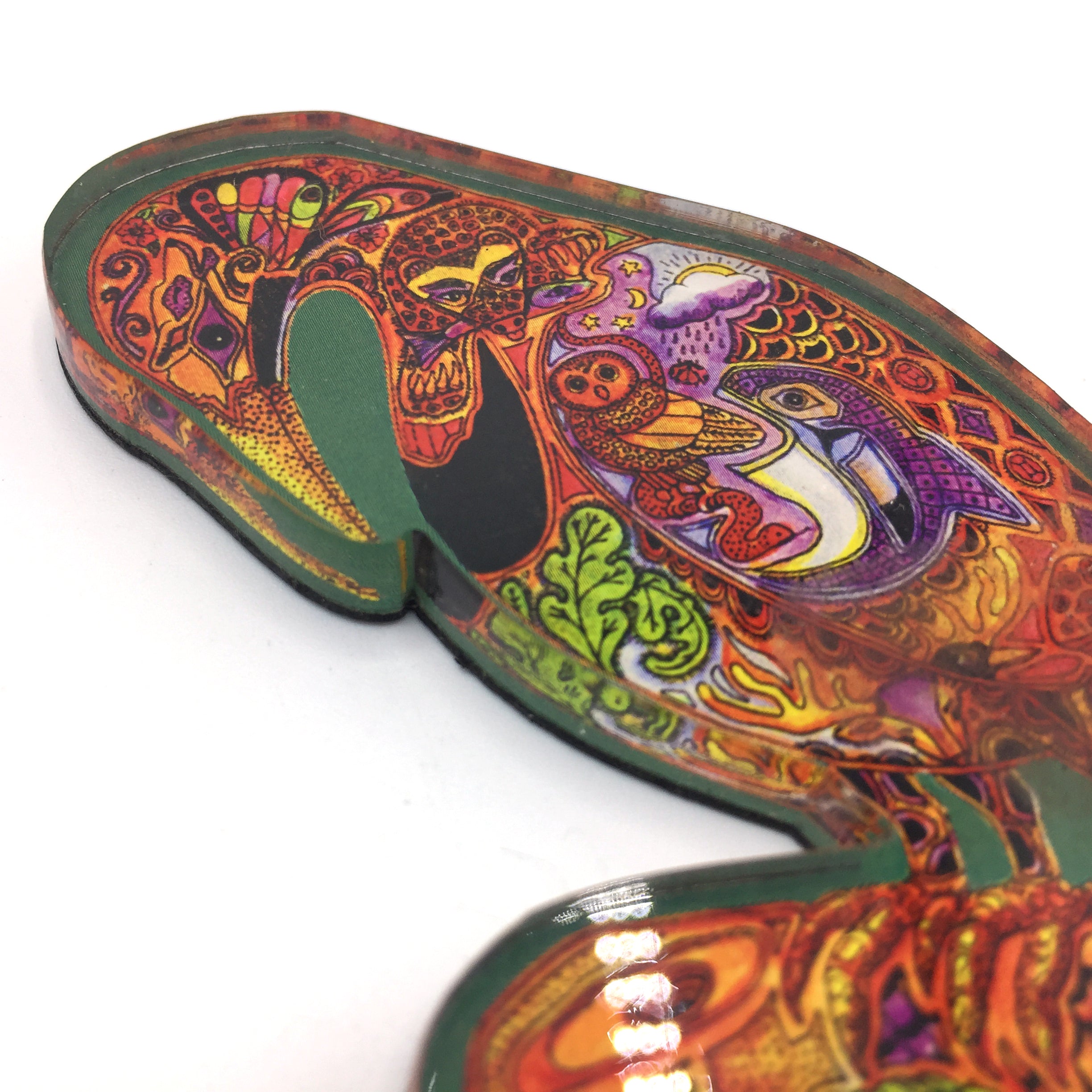 Flicker Magnets and Keychains