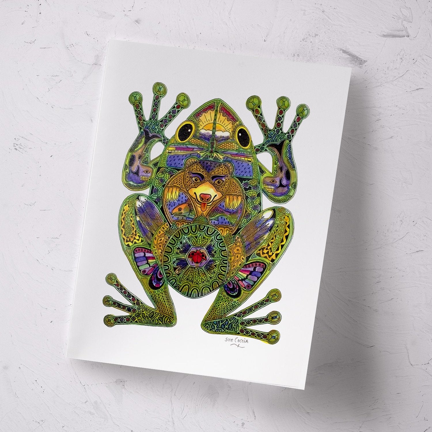 Frog Signed Print