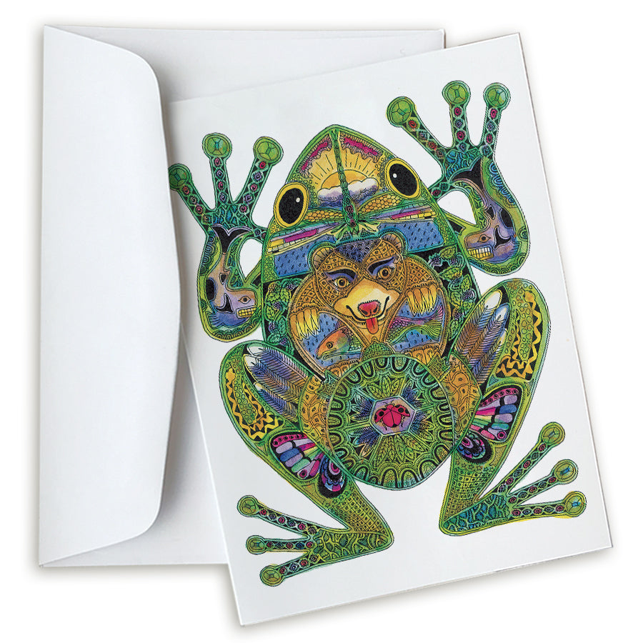 Frog Note Card