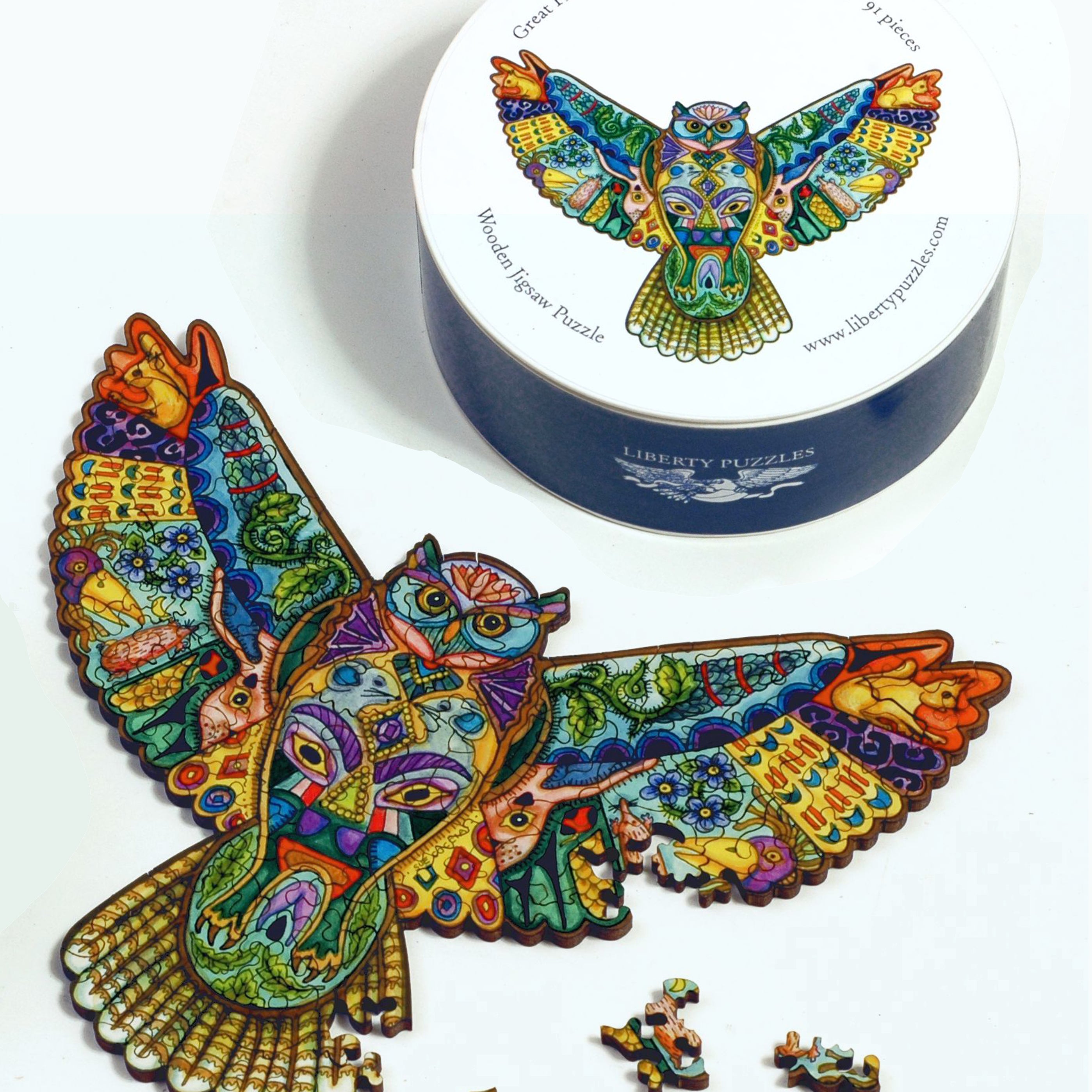 Great Horned Owl Jigsaw Puzzle XS