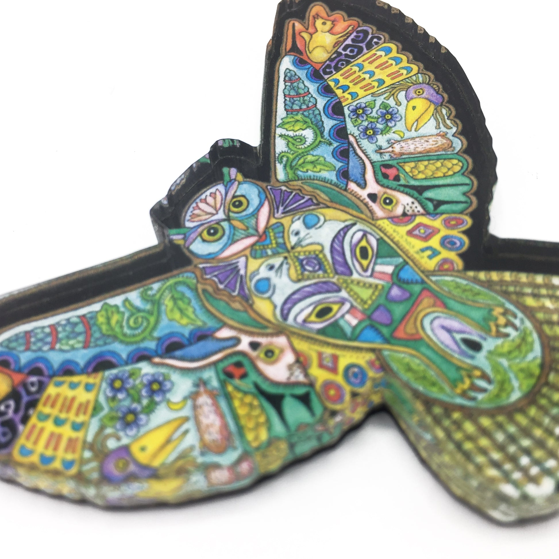 Great Horned Owl Magnets and Keychains