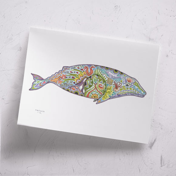 Gray Whale Signed Print