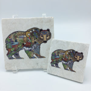 Grizzly Bear Coasters and Trivets