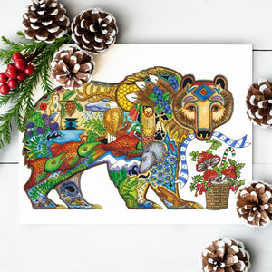 Grizzly Holiday Card
