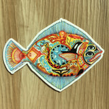 Halibut Sticker