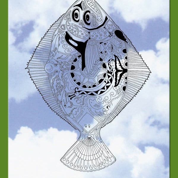 Halibut Rubber Stamp