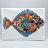 Halibut Flour Sack Towel